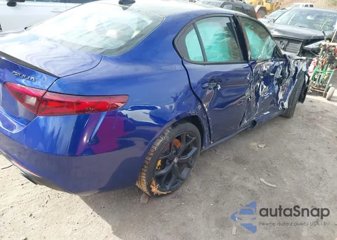 2020 Alfa Romeo Giulia Awd from USA, damaged, VIN ZARFANAN3L7632314